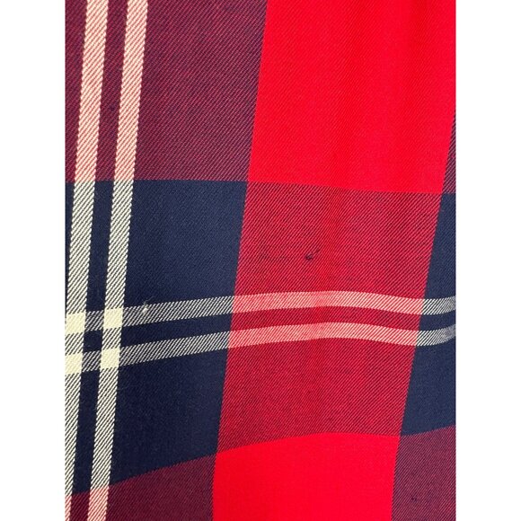 Woolrich Roll Tab Sleeve Plaid Button Down Tunic Women's Size XXL - Picture 6 of 10